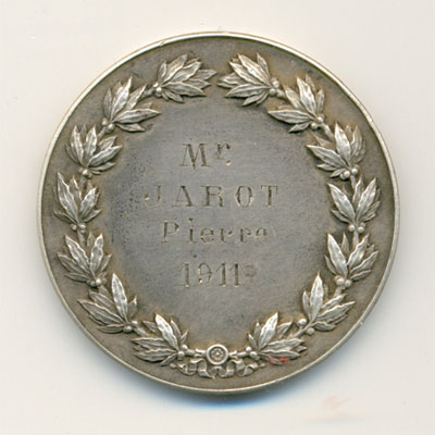 Ville de Voiron, medaille argent/silver medal