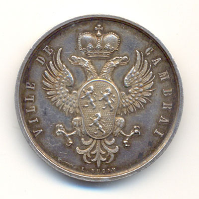 Ville de Cambrai, medaille argent/silver medal