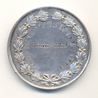 Ville de Limoges, medaille argent/silver medal