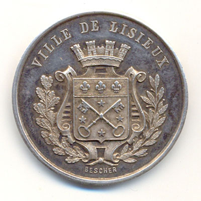 Ville de Lisieux, medaille argent/silver medal