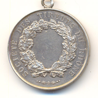 Ville de Lyon, medaille argent/silver medal