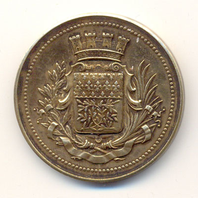 Ville de Reims, medaille argent/silver medal