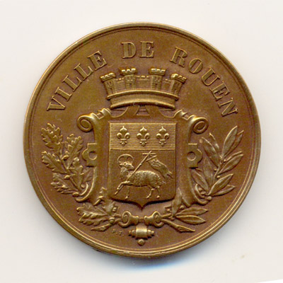 Ville de Rouen, medaille