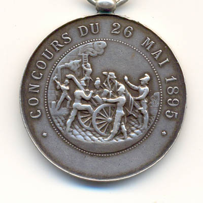Ville de Roye, medaille argent/silver medal