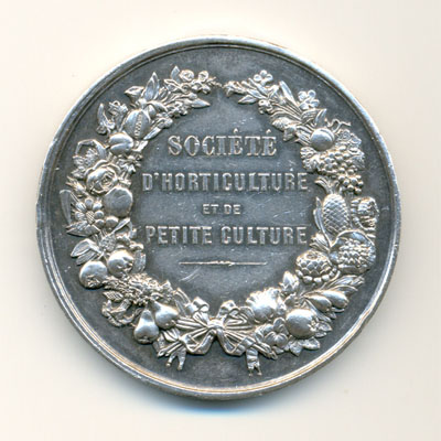 Ville de Soissons, medaille argent/silver medal