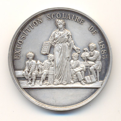 Ville de Troyes, medaille argent/silver medal
